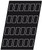 Matfer Bourgeat 336010 Flexipan Financiers Mold 2 Oz. Cap. 3-1/2"L x 1-7/8"W x 1/2"H Food Grade Silicone