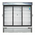 Everest Refrigeration EMGR69C 72.88" W Three-Section Glass Door Reach-In Glass Door Chromatography Refrigerator
