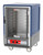 Metro C535-HFC-U-BU C5 3 Series Blue Half-Size Insulated Heated Holding Cabinet with Clear Door and Universal Wire Slides - 120V