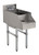 Advance Tabco CR-RS-12-X 12" W x 26" D x 33" H Stainless Steel Special Value Underbar Basics Blender Station with Dump Sink