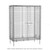 Metro Sec56C Super Erecta Security Unit Stationary Chrome Plated Finish 62-1/2"W