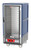 Metro C537-HLFC-4-BU C5 3 Series Blue 3/4-Size Insulated Low Wattage Heated Holding Cabinet with Clear Door and Fixed Wire Slides - 120V