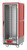 Metro C539-HFC-L C5 3 Series Red Full-Size Insulated Heated Holding Cabinet with Clear Door and Lip Load Slides - 120V