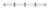 Metro Max4-L48-4P Metromax 4 Clear Plastic Back Ledge 4"