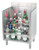 Advance Tabco CRLR-18-X 18" W 5 Steps Stainless Steel with 4" H Backsplash Special Value Liquor Bottle Display Unit