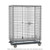 Metro Sec56Lc Super Erecta Security Unit Mobile 63-1/8"W Chrome Plated Finish