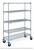 Metro 5A566EC Super Adjustable Super Erecta Stem Caster Cart 60"W Chrome Finish Shelves & Posts