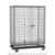 Metro Sec56Lcq Qwikslot Security Unit Mobile 63-1/8"W Chrome Plated Finish
