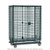 Metro Sec56Lk3 Super Erecta Security Unit Mobile Metroseal 3 Epoxy-Coated Corrosion-Resistant Finish 63-1/8"W