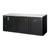 Everest Refrigeration EBB90 89.25"W Three-Section Solid Door Back Bar Refrigerator