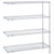 Metro AN426BR Super Erecta Add-On Shelving Unit 30"W Super Erecta Brite Finish