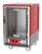 Metro C535-HLFC-U C5 3 Series Red Half-Size Insulated Low Wattage Heated Holding Cabinet with Clear Door and Universal Wire Slides - 120V