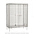 Metro Sec35S Super Erecta Security Unit Stationary Stainless Steel Finish 50-1/2"W
