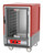 Metro C535-HFC-L C5 3 Series Red Half-Size Insulated Heated Holding Cabinet with Clear Door and Lip Load Slides - 120V