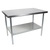 John Boos FBLG8424 84"W x 24"D 18/430 Stainless Steel Economy Work Table