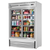 Everest Refrigeration EMGR48-SS 53.13" W Two-Section Reach-In Glass Door Reach-In Glass Door Merchandiser Refrigeration