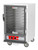 Metro C515-HFC-4 C5 1 Series Half-Size Non-Insulated Heated Holding Cabinet with Fixed Wire Slides - 120V