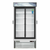 Everest Refrigeration EMGR33C 39.38" W Two-Section Reach-In Glass Door Chromatography Refrigerator