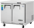 Everest Refrigeration ETBSR2 35.63"W Two-Section Solid Door Undercounter/Worktop Refrigerator
