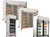 Howard McCray GF48-FF 52.25"W Two-Section Glass Door Freezer Frozen Foods Merchandiser