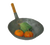 Town 34704/DZ Steel Mandarin Flat-Bottom Wok