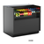 Structural Concepts CN33R-CH 35.62" W Black Oasis Refrigerated Self-Service Case - 110/120 Volts