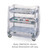 Metro Gwcvc62 Cart Cover 36"W Clear Vinyl With Velcro Fastener