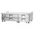 Everest Refrigeration ECB82-84D4 84"W Four Drawer Chef Base Refrigerator