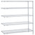 Metro 5AN467BR Super Erecta Add-On Shelving Unit 60"W Super Erecta Brite Finish