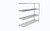 Metro AN376C Super Erecta Add-On Shelving Unit 72"W Chrome Plated Finish