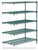 Metro 5AA567K3 Super Adjustable Super Erecta Add-On Shelving Unit 60"W Metroseal 3 Epoxy-Coated Corrosion-Resistant Finish