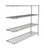 Metro AN376BR Super Erecta Add-On Shelving Unit 72"W Super Erecta Brite Finish