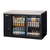 Everest Refrigeration EBB59G-SD 57.75"W Two-Section Glass Door Back Bar Refrigerator