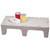Cambro DRS48480 S-Series Dunnage Rack Solid Top 3000 Lbs. Load Capacity 48"W Speckled Gray