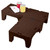 Cambro DRS30131 S-Series Dunnage Rack Solid Top 1500 Lbs. Load Capacity 30"W Dark Brown