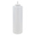 Winco PSB-24C 24 Oz Clear Plastic Squeeze Bottle (6 Each Per Pack)