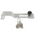 Vollrath 72222 4 Qt. Black Solid Flip Top Cover Hinge