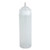Winco PSW-12 12 oz Clear Plastic Squeeze Bottle (6 Each Per Pack)