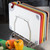 San Jamar KLRST 10-11/16"L x 8-3/4"W x 11"H Stainless Steel Cutting Board Storage Stand
