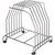 San Jamar KLRST 10-11/16"L x 8-3/4"W x 11"H Stainless Steel Cutting Board Storage Stand