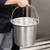 Vollrath 58160 14-3/4 qt Tapered Stainless Pail