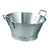 Winco SLO-11 11 Qt. Stainless Steel Colander