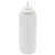 Winco PSW-32 32 oz Clear Plastic Squeeze Bottle (6 Each Per Pack)
