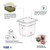 Cambro 66CW135 Camwear 1/6 Size Clear Food Pan 6" Deep