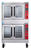 Vulcan SG44-LP 40" W Stainless Steel Liquid Propane Double-Deck Convection Oven - 120,000 BTU