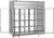 Beverage Air PRD3HC-1BG 77.75"W Three-Section Glass Door Prestige Plus Refrigerator
