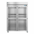Hoshizaki R2A-HG 55" W Two-Section Glass Door Reach-In Steelheart Series Refrigerator