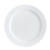 CAC China ALP-21 12.25" Dia. Bone White Porcelain Round Alps Plate (1 Dozen)