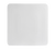 CAC China SF-SQ9 Bone White Porcelain Square Sunrise Plate (2 Dozen Per Case)