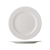 CAC China GDC-21 12" Dia. Bone White Porcelain Round Grand Canyon Plate (1 Dozen)
